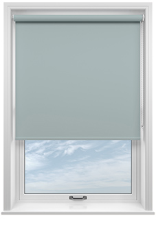 Trapani (Blackout), Pewter - Twist&Fit Roller Blind